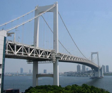 le rainbow bridge a tokyo coince dans les douanes