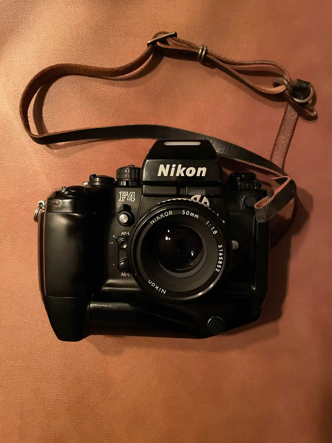 Mon Nikon F4 + Nikon Nikkor 50mm f/1.8 AI-S, J Balcourt